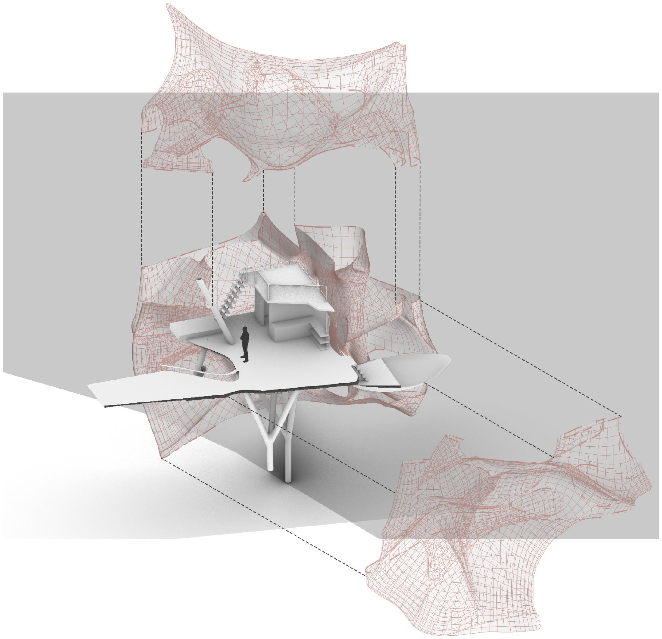 Axonometric geometry and terrain synthesis