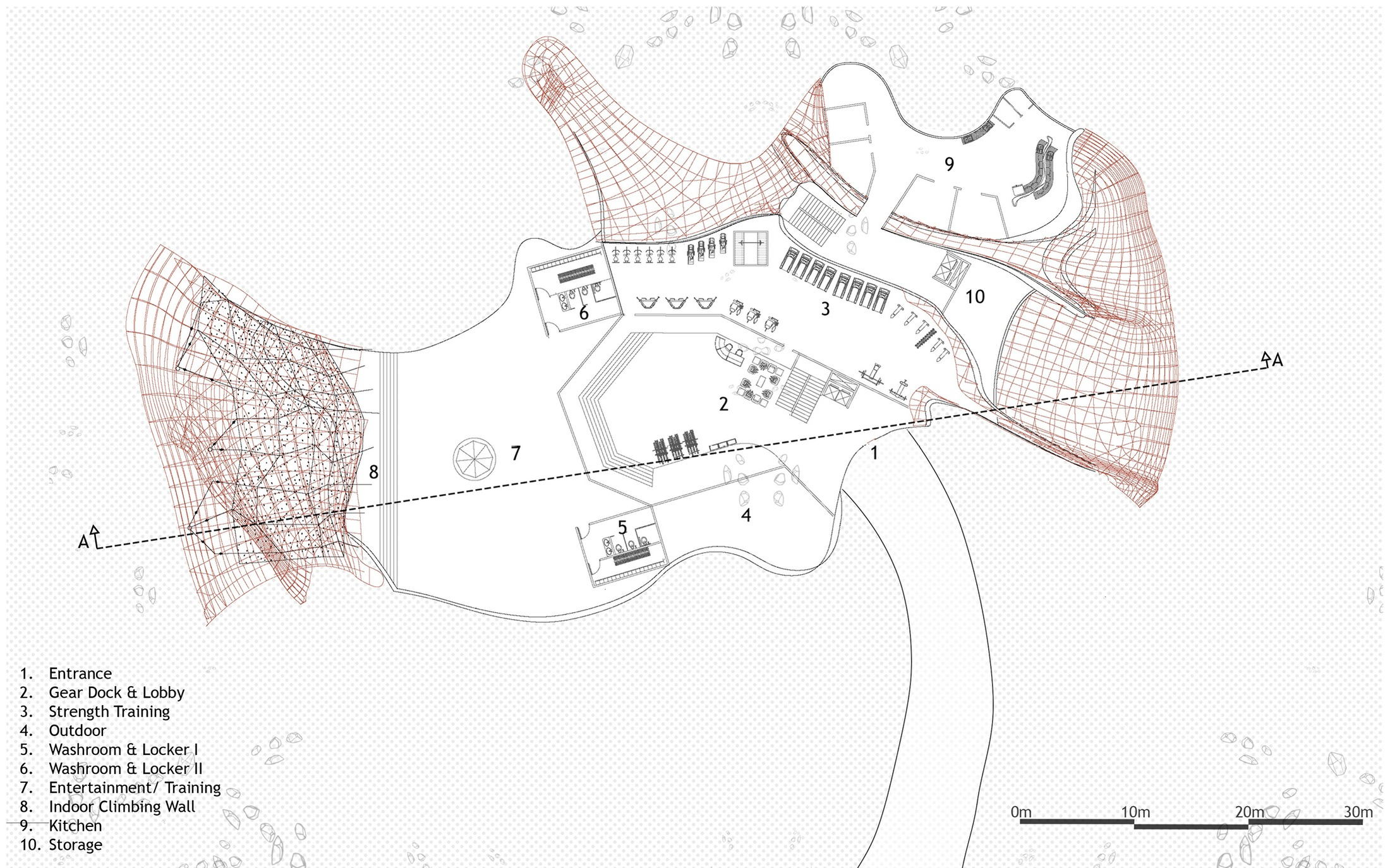 Pavilion: Floor Plan