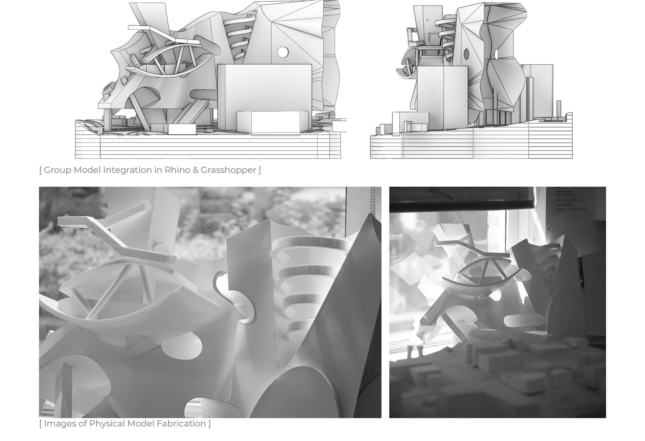 Computational logic, Grasshopper scripts, and digital fabrication process